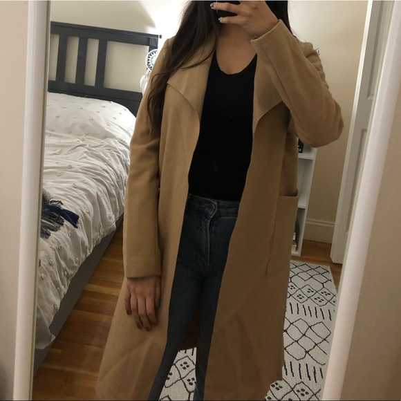 khaki duster coat primark